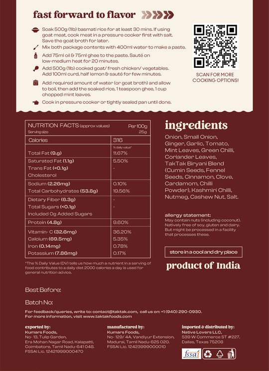 Chettinad Biriyani