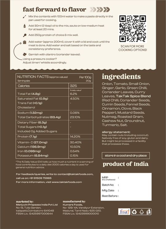 Chettinad Kolambu Mix